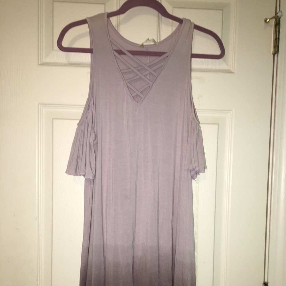 Purple ombré Andree dress